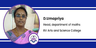 Dr. R. V. Arts and Science College, Head of the Department of Maths- D. Umapriya